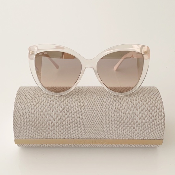 🎁- Jimmy Choo Sunglasses, New🎁COMES IN ORIGINAL CASE🌺🌺🌺 - Picture 5 of 16